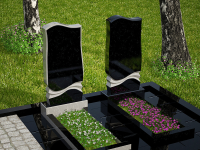 Памятник фигурный из гранита №7 80×40×8 см